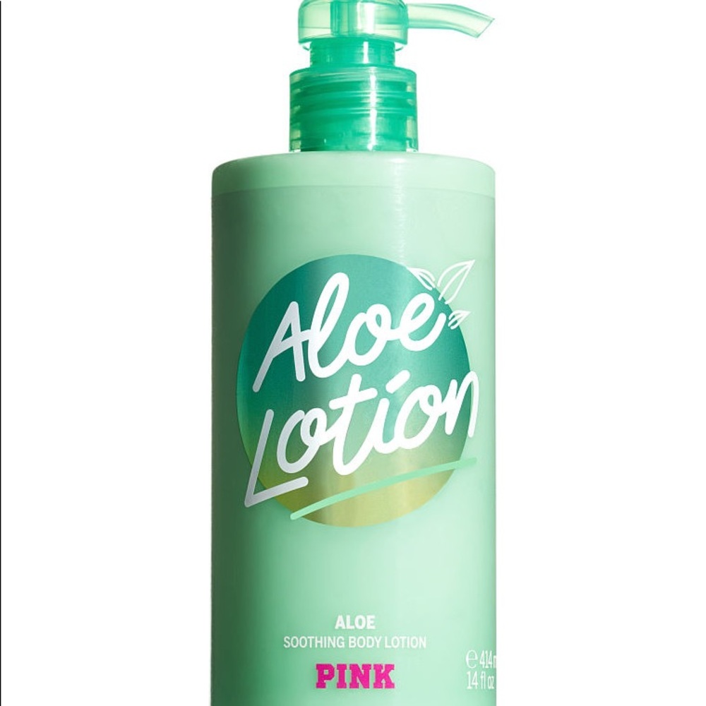VS pink aloe lotion and aloe wash